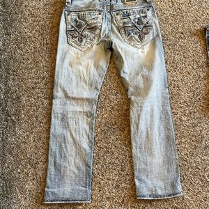 Men's Rock Revival Pevey Slim Straight